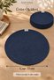 6-Piece Knitted Placemat Set – Dining Table Set - 5