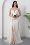 Strapless Neckline Stoned Rose Detail Lace Dress Ecr5859 - 5