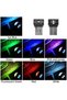 مصباح USB صغير لإضفاء أجواء مميزة، مصباح LED داخلي للسيارة مع خيارات ألوان متعددة لإضفاء أجواء مميزة. - 4