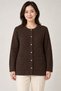 New Style Women's Mid-Age and Older Knit Button-Up Cardigan 2741