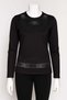 Luxury Long Sleeve Stone Embroidered Mother Tshirt/Blouse