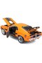 Maisto 1970 Ford Mustang Mach 1 428 Twister Special 1:18 Diecast Orange Model Car, 26 cm - 4