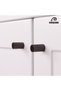 Slim Charcoal Grey Button Handle—Luxury Country Kitchen Cabinet and Drawer Handle, 12x20 mm - 4