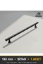 Best Black 192 mm Handle Luxury Country Kitchen Furniture Cabinet Drawer Handle - 9