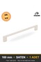 Delicate Handle - Luxury Country Kitchen Cabinet Drawer Handle, Satin Finish, 160 mm - 3