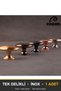 Uzay Inox Button Handle Luxury Country Kitchen Furniture Cabinet Drawer Handle 25 mm Diameter - 7