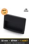 Recessed Black 32 mm Handle Luxury Country Kitchen Furniture Cabinet Drawer Handle - 4