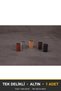 Slim Gold Button Handle—Luxury Country Kitchen Cabinet and Drawer Handle, 12x20 mm - 5