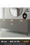 Recessed Matte Gold 96 mm Handle Luxury Country Kitchen Furniture Cabinet Drawer Handle - 7