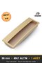 Recessed Matte Gold 96 mm Handle Luxury Country Kitchen Furniture Cabinet Drawer Handle - 3