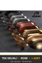 Mussel Rose Button Handle Luxury Country Kitchen Furniture Cabinet Drawer Handle 35 mm Diameter - 7