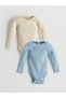 From UZG STORE: A Simple 2-Pack of Snap-Fastened Baby Bodysuits for Stylish Dads