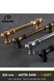Şehzade Antique Yellow 224 mm Handle - Luxury Country Kitchen Cabinet and Drawer Handle - 9