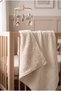 Cream Color Double-Sided Muslin Sheep Hair Baby Blanket (100X120 cm)