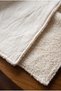 Cream Color Double-Sided Muslin Sheep Hair Baby Blanket (100X120 cm) - 3
