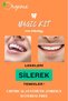 Tooth Stain Remover & Teeth Whitening Cream + 5 Replacement Erasers (3 Pieces)