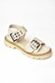 S996074009 Beige Women's Sandals - 5