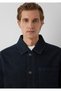 Ledger Pro Indigo Striped Denim Jacket 0121123-A3970 - 7
