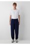 Printed Navy Blue Sweatpants 0025219-84371 - 3