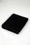 Plain Sports Towel 50x100 cm - 100% Cotton Workout Towel - Everyday Gym Towel - Ultra-Absorbent Soft Gym Towel - Black Sports Towel - 4