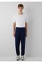 Printed Navy Blue Sweatpants 0010641-70497 - 3