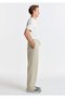 Beige Knitted Interlock Trousers 0010521-70322 - 5