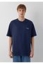 Jeans Navy Blue T-Shirt Oversize / Wide Cut 0613676-70490 - 3