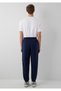 Printed Navy Blue Sweatpants 0010641-70497 - 5