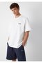 Jeans Printed Ecru T-Shirt Oversize / Wide Cut 0613676-70057