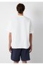 Jeans Printed Ecru T-Shirt Oversize / Wide Cut 0613676-70057 - 5