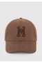 M Logo Embroidered Brown Hat 1912255-70387 - 3