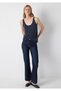 Soft-Premium (TENCEL™) Modal-Blend Black Tank Top, Slim Fit / Slim Cut 1613339-900 - 2