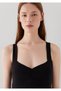 Black T-Shirt with Straps Standard 1620274-900 - 7