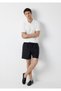 Black Linen Shorts 0410321-900 - 2