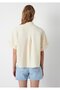 Soft-Premium Modal and TENCEL™ Blend Yellow Oversized Shirt / Loose Fit 1211488-70067 - 6