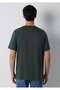 Black Printed Green T-Shirt Regular Fit / Normal Cut 0613531-71602 - 5