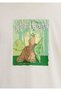 Yoda Printed Ecru T-Shirt Relaxed Fit / Comfortable Cut 0613351-70056 - 7