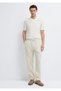 Soft-Premium Beige Linen Pants 0010577-70134 - 2
