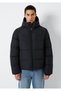 Hooded Black Inflatable Coat 0110756-71379 - 3