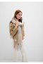 Tasseled Checkered Scarf 1913603-30221