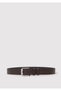 Brown Faux Leather Belt 0911653-33382 - 3