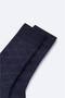 Men's Navy Blue Socks A62Y8506 - 3