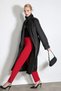 Pipe Leg Fabric Trousers - Red - 6