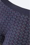 Men's Navy Blue Seamless Breathable Bi-Stretch Soft Touch Regular Fit Boxer A62Y9519 - 3