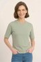WOMEN'S OVERSIZED Crew Neck Jersey Jersey Fabric - 4