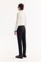 Men's Black so Elastic Bi-Stretch Lightweight Slim Fit Trousers A52Y3218 - 3