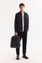 Men's Black Buttoned Collar Soft Touch Regular Fit Shirt A52Y2061 - 7