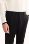 Men's Black so Elastic Bi-Stretch Lightweight Slim Fit Trousers A52Y3218 - 4