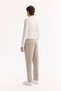 Men's Stone Waist Elasticated Lace-Up Easy-Iron Jogger Relaxed Fit Trousers A52Y3041 - 4
