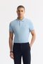 Men's Navy Blue Side Waist Elastic Wafer Chino Trousers B 003033 - 2